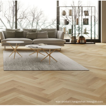 Unfinished Engineered parquet wood flooring Oak Herringbone